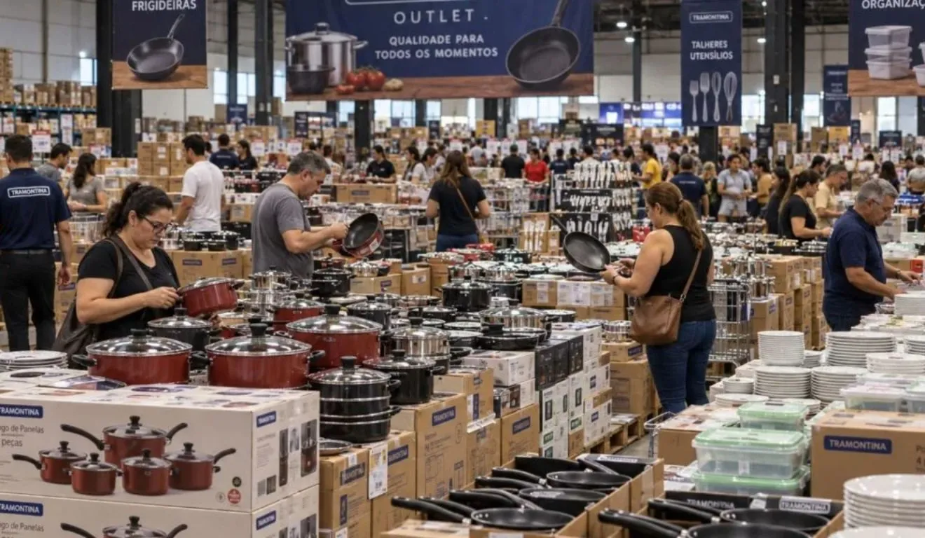 A maior empresa de utensílios domésticos do Brasil oferta vários produtos