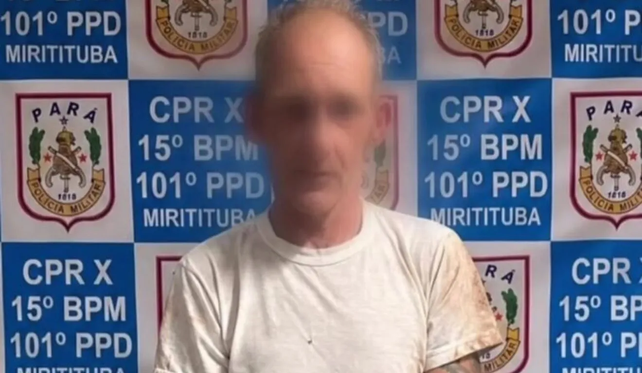 O homem foi preso e acabou sendo reconhecido pela adolescente