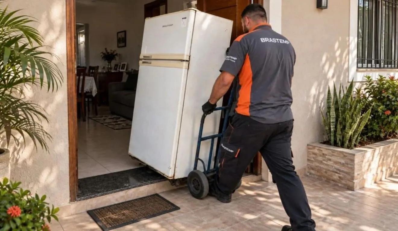 As duas marcas garantem a troca das geladeiras velhas pelas novas