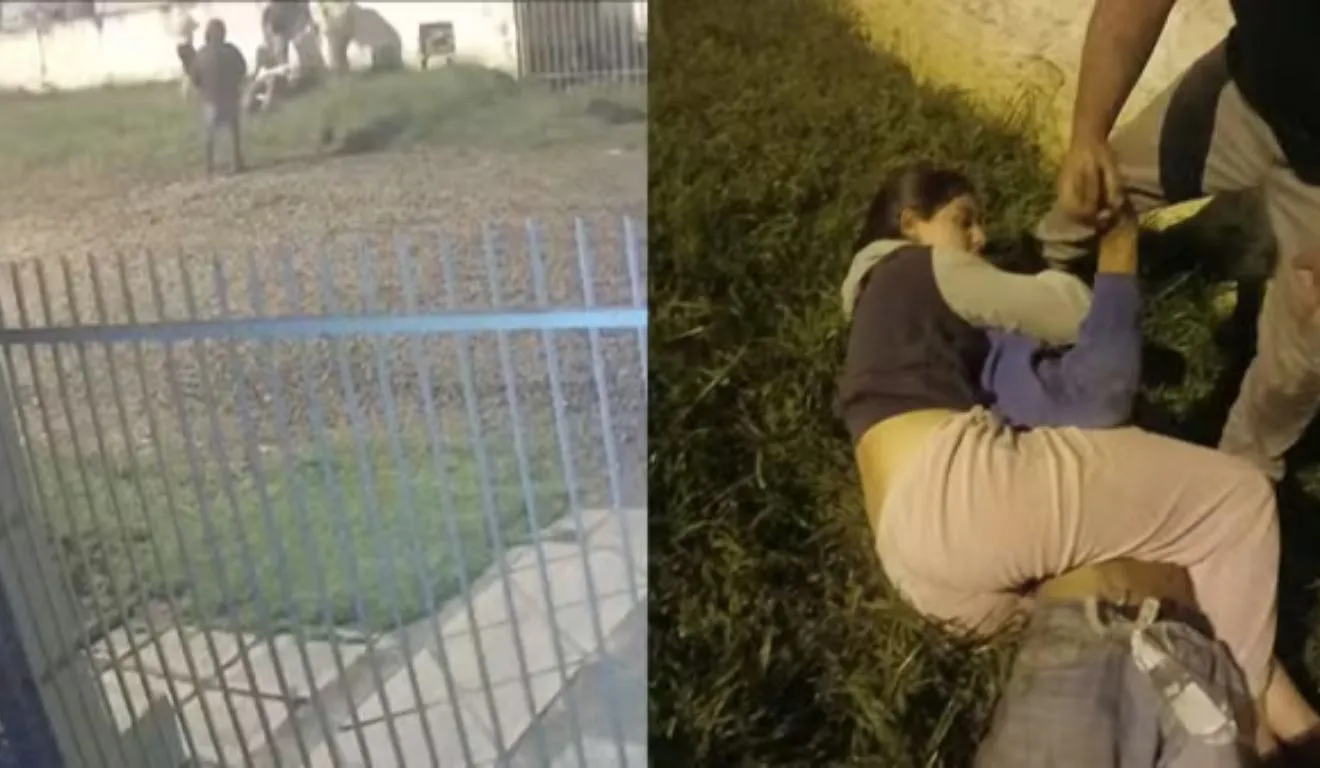 A adolescente usou as técnicas do jiu-jitsu para imobilizar o suspeito