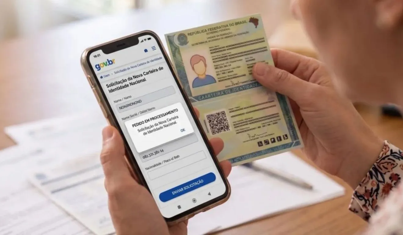 O documento pode ser tirado pelo celular e entregue pelos Correios em alguns estados brasileiros
