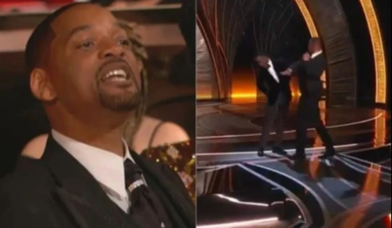 Will Smith deu um tapa em Chris Rock na edição do Oscar de 2022.