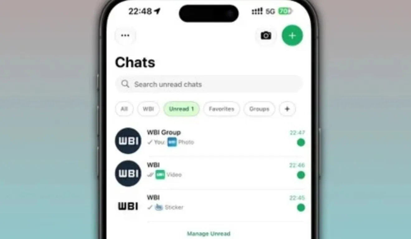 Antes da nova atualização, o app mostrava apenas palavras indicando "Imagem" ou "vídeo".