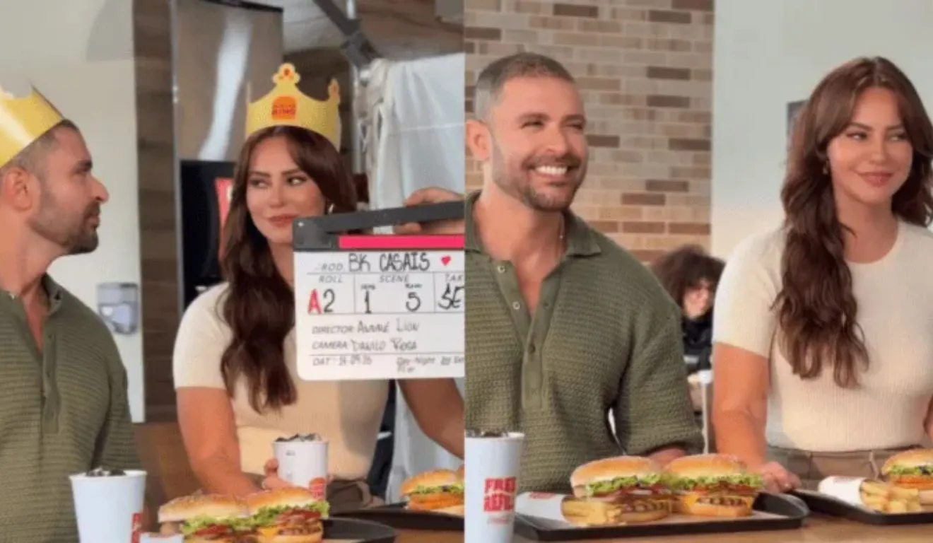 Paolla Oliveira e Diogo Nogueira apareceram juntos nas redes sociais