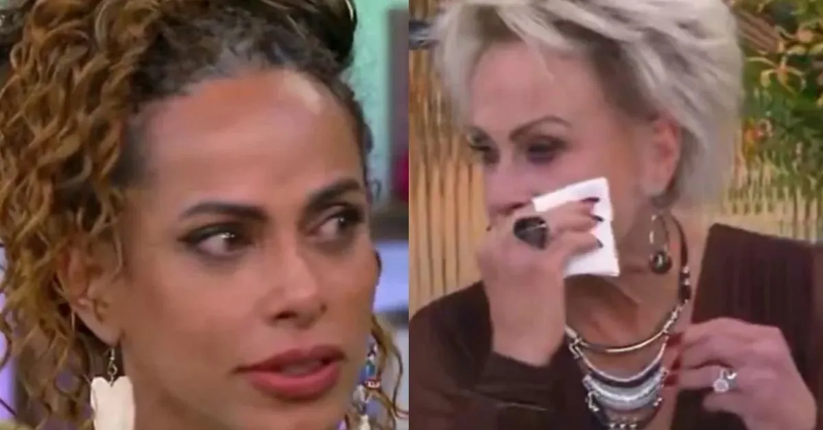 Ana Maria Braga se emocionou ao ouvir o relato de Raquel Teodosio no programa Mais Você