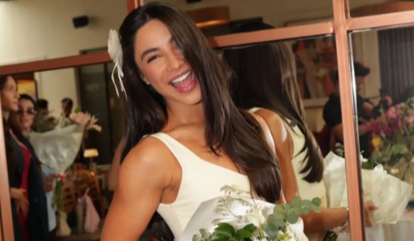 Gabriela Versiani celebrou sua primeira despedida de solteira ao lado das funcionárias de sua marca antes do casamento com Murilo Huff.