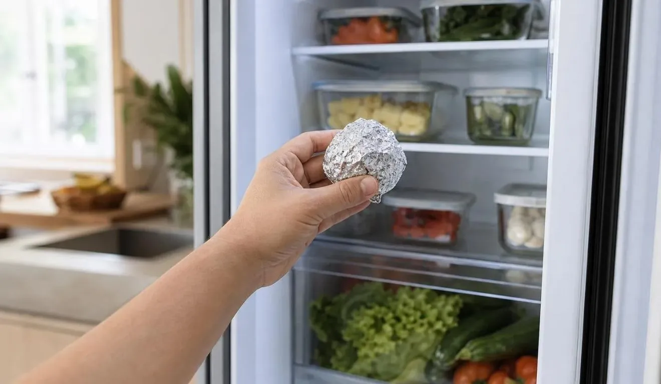 Bolinhas de papel-alumínio na geladeira viralizaram como suposto truque para conservar alimentos, mas não há benefício comprovado para essa prática.