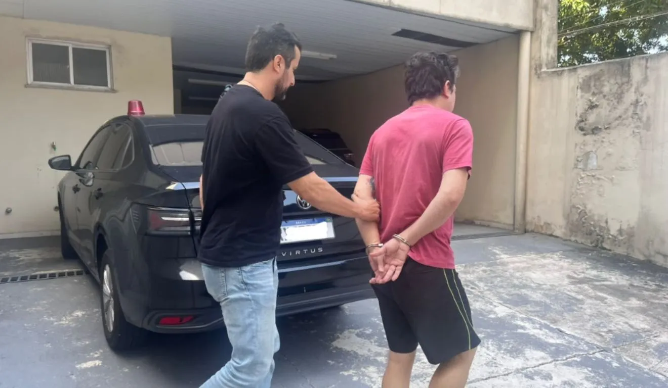 Homem foi preso preventivamente pela Polícia Civil durante investigação de suspeita de estupro