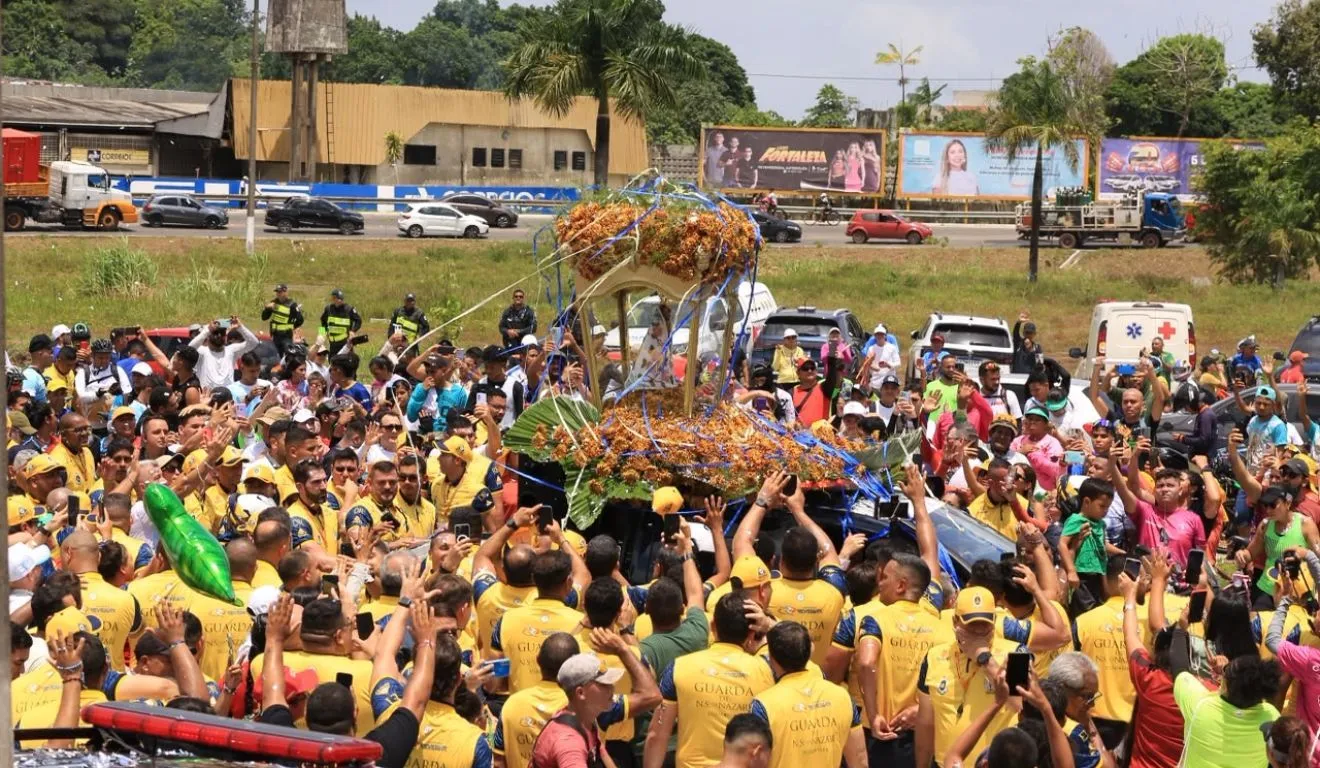Traslado para Ananindeua é a romaria com maior percurso e duração.