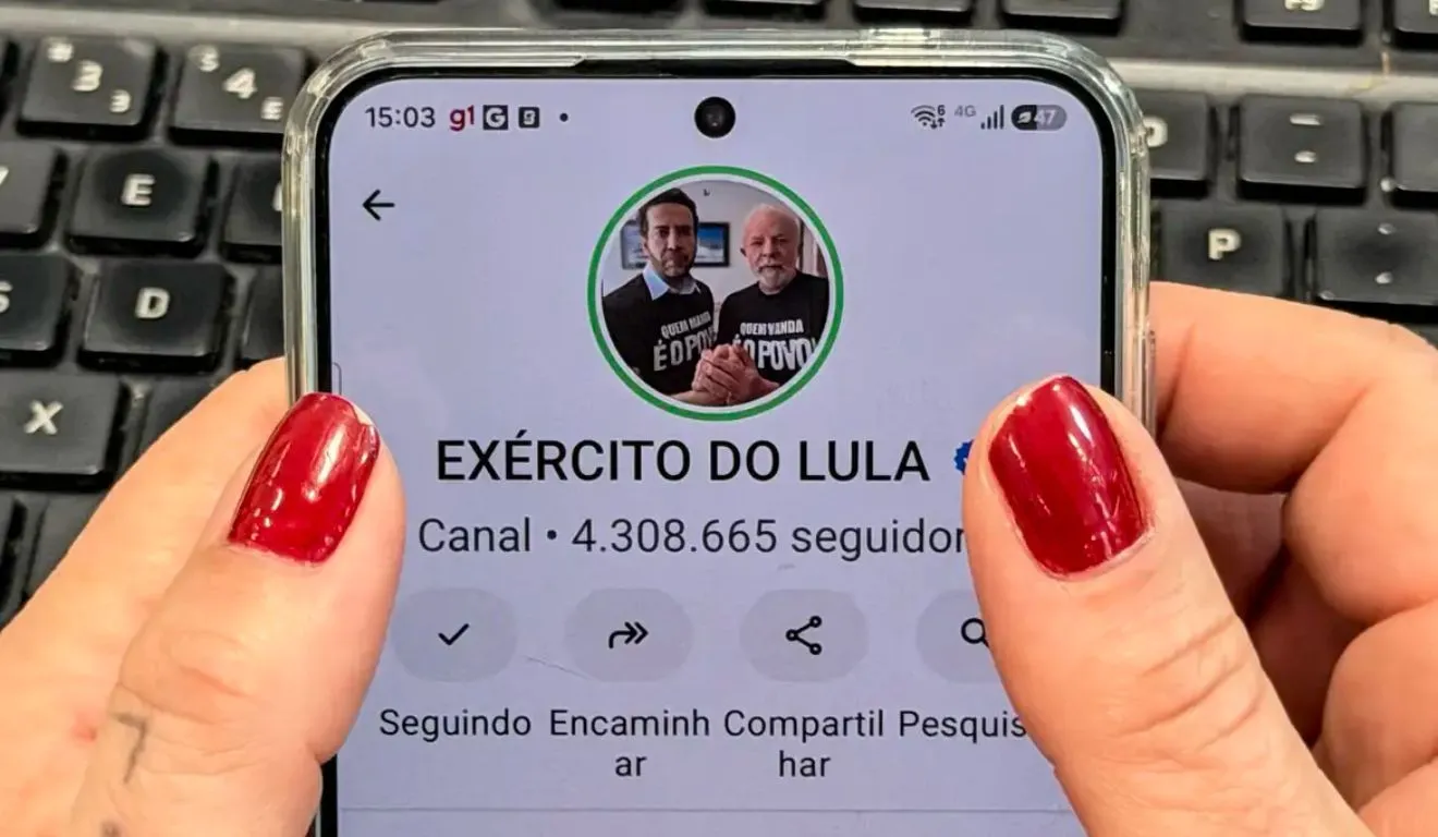 Canal Exército do Lula, no WhatsApp, foi registrado pela campanha do presidente junto ao TSE após nova decisão judicial.