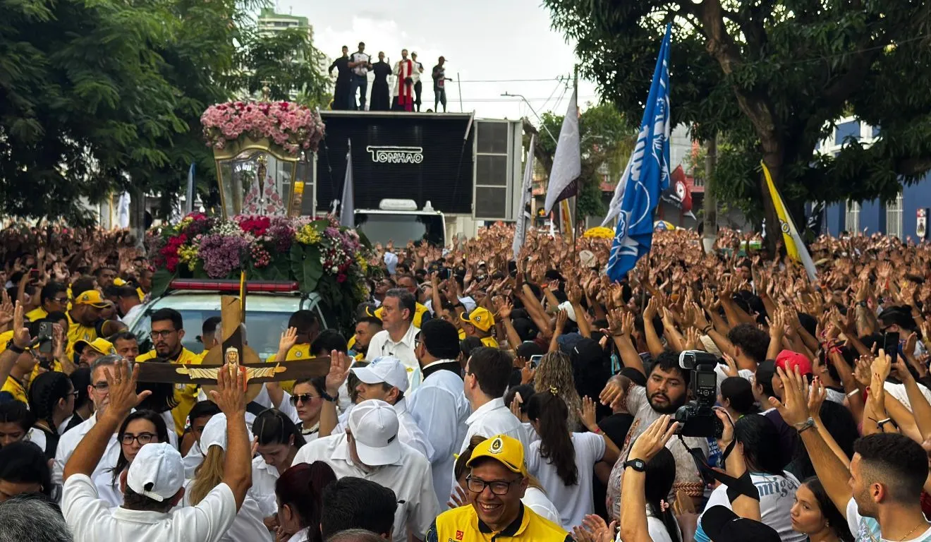 Avenida Almirante Barroso poderá ter interdição parcial ou total neste sábado (17), durante a Romaria da Juventude, em Belém