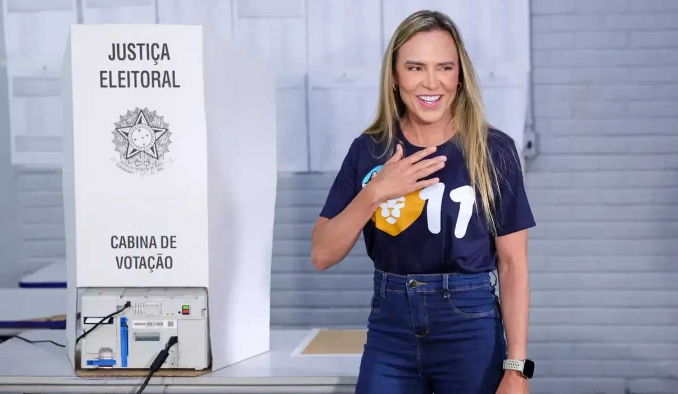 Celina Leão (PP) foi reeleita governadora do Distrito Federal no segundo turno das eleições de 2026.