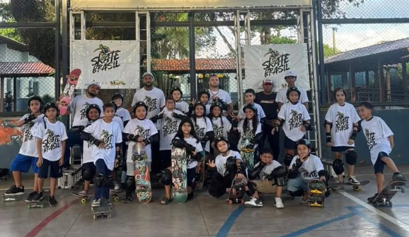 Durante os três dias de programação, os participantes terão a oportunidade de conhecer e praticar o skate com acompanhamento durante as atividades.