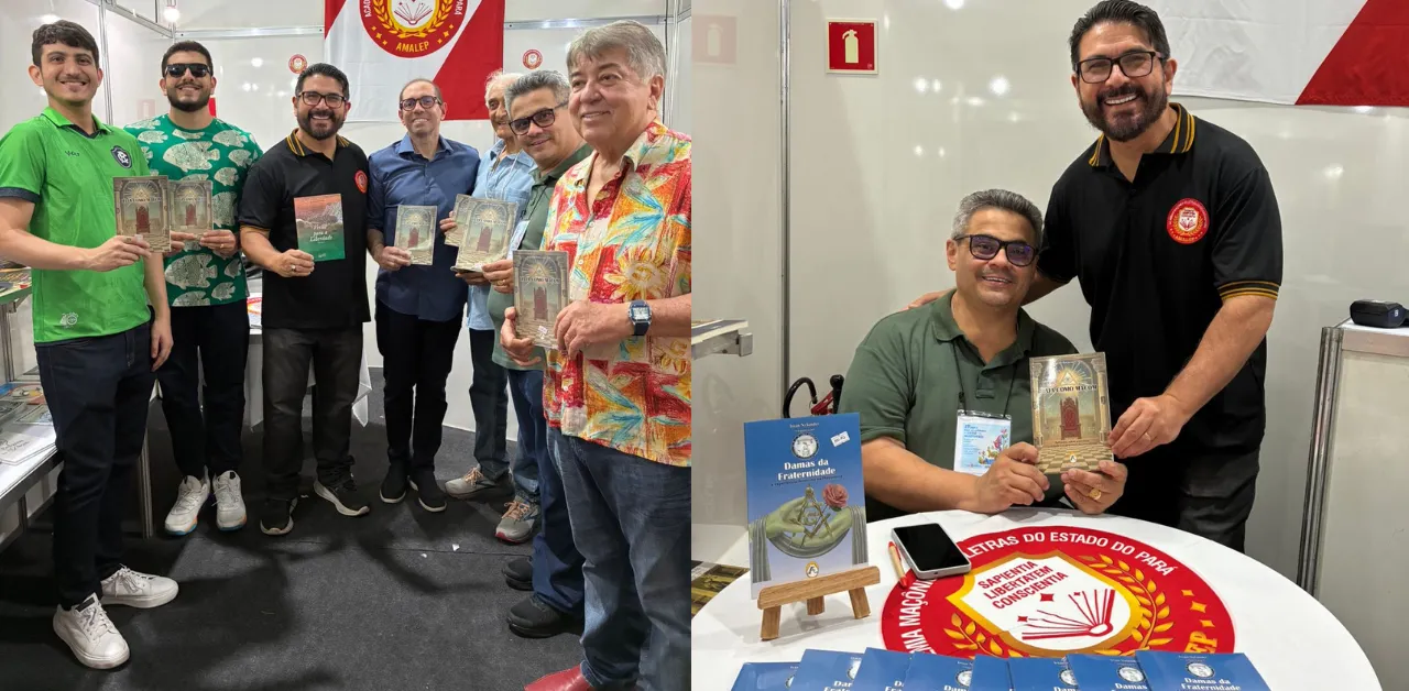 Maçonaria em foco na 29ª Feira Pan-Amazônica do Livro