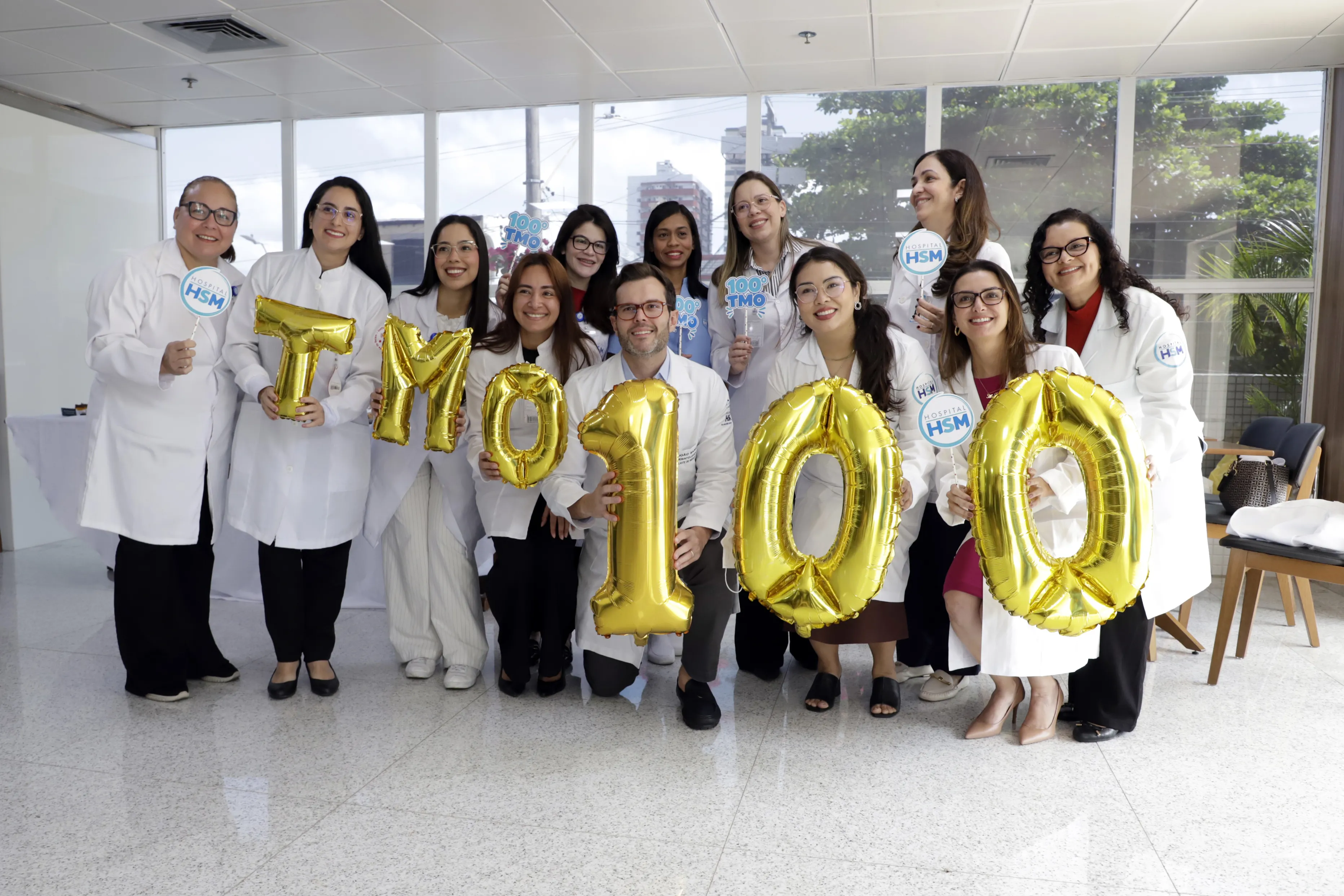 Belém, Pará, Brasil. TRANSPLANTES / MEDULA ÓSSEA /  (ID 942538): O Hospital HSM, em Belém, chegou à marca de 100 transplantes de medula óssea realizados. Único hospital da Região Norte a oferecer esse tipo de procedimento, a unidade recebeu, neste mês, um paciente de Roraima diagnosticado com linfoma, que passou pelo transplante autólogo, modalidade que utiliza as próprias células-tronco do paciente. 21/10/2026.  Foto: Celso Rodrigues/ Diário do Pará.