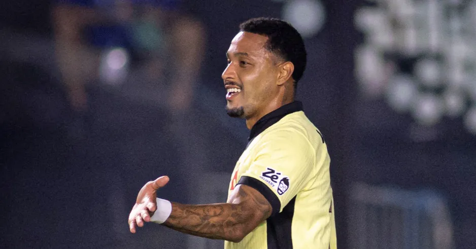DVD marcou o terceiro gol da vitória do Vasco por 3 a 1 sobre o Cruzeiro no último sábado (29)