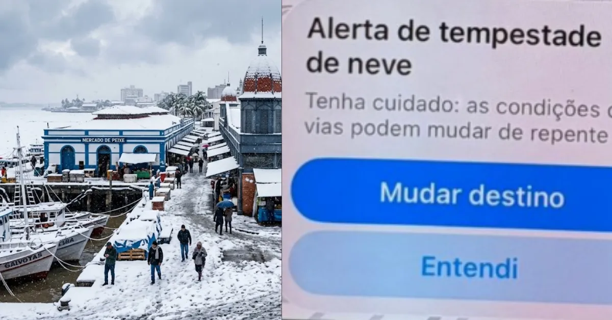 Segundo dados do Inmet, temperatura em Belém varia de 24°C e 34°C durante a manhã.