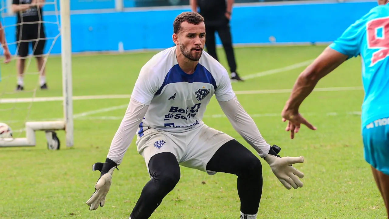 Goleiro Marcão poderá ser uma das novidades no Paysandu