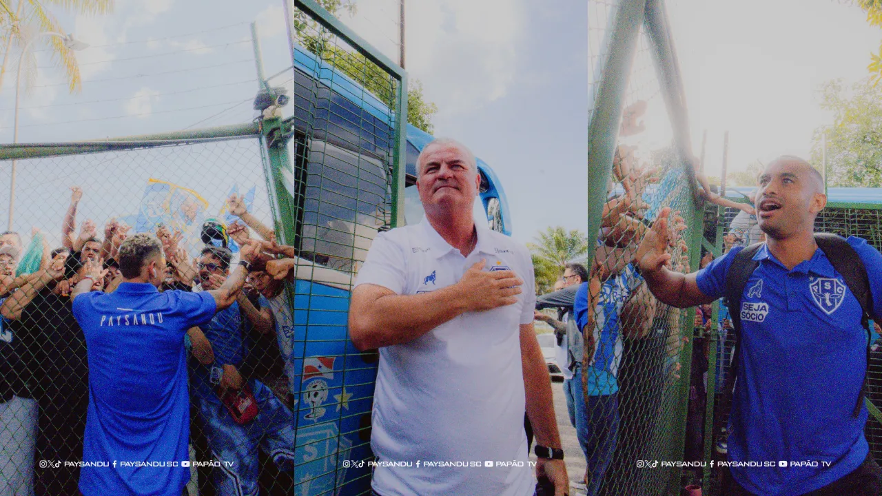 Paysandu encerra a preparação e viaja com 23 atletas para jogo decisivo contra o Brusque na Série C.