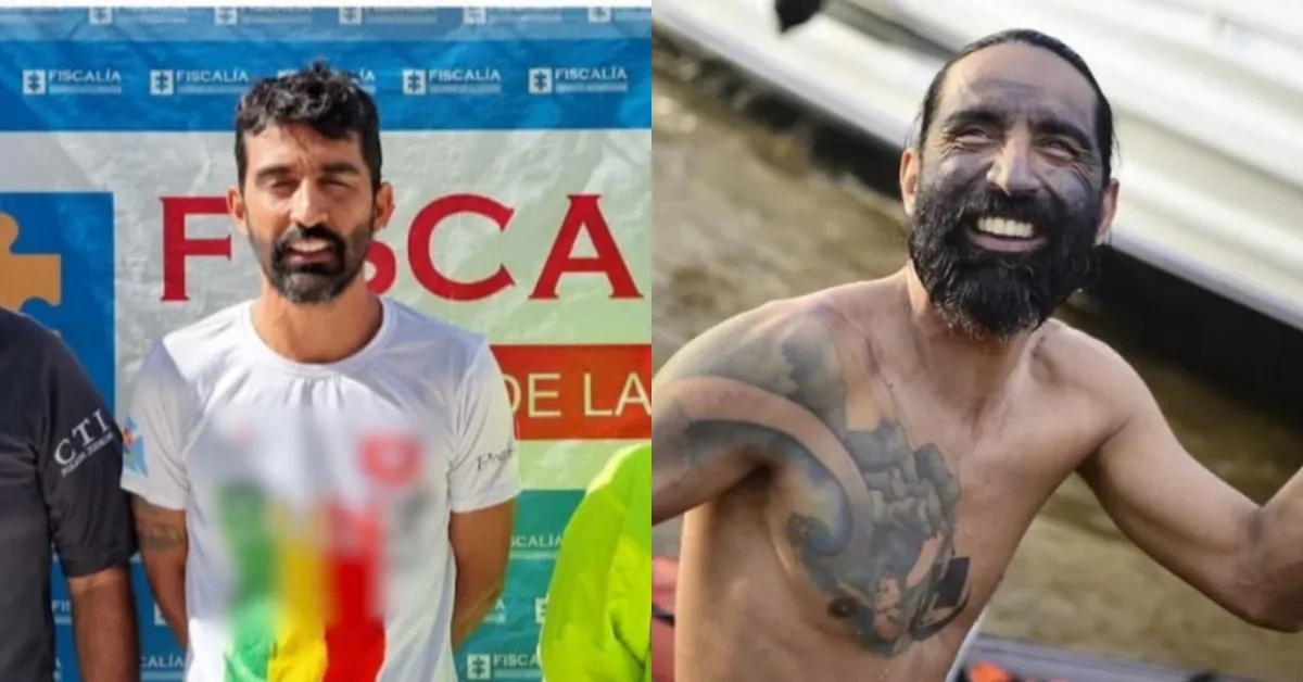 O "homem-peixe, que na Colômbia é chamado de "Super H", tem pendências com a justiça
