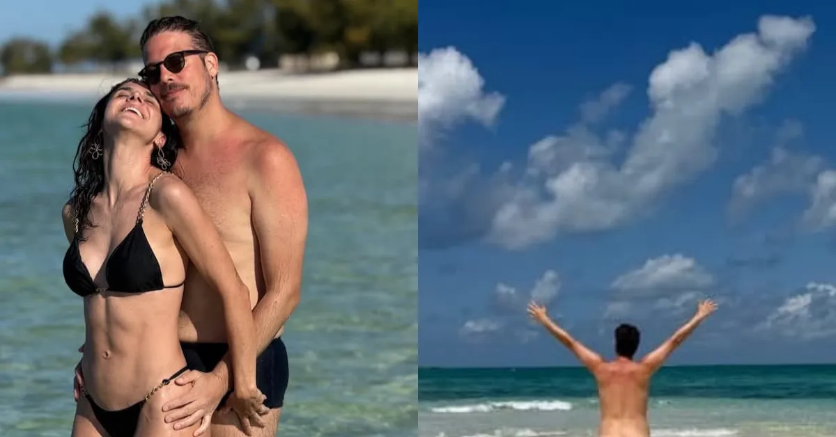 As fotos revelam um clima descontraído entre os dois.
