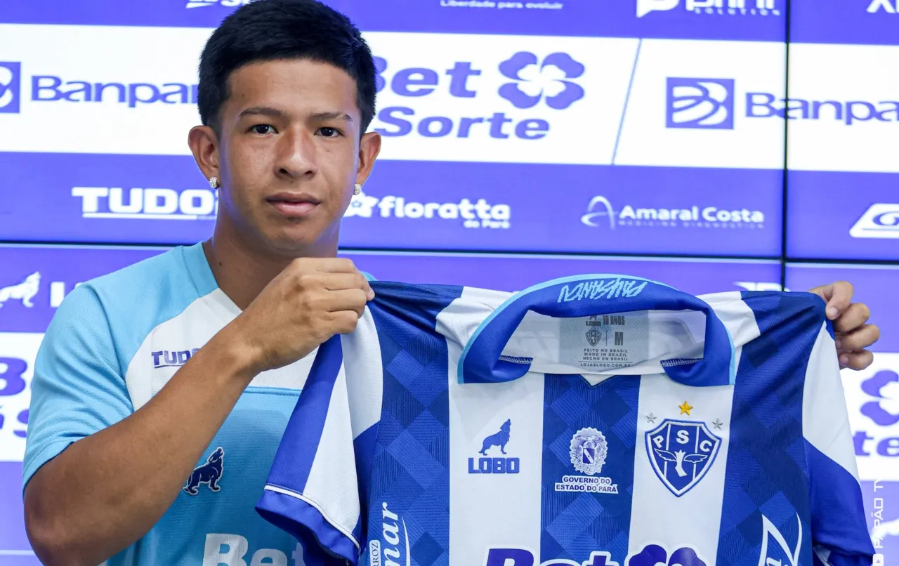 Kukri, volante de 19 anos, brilha no Sub-20 do Paysandu e é promovido ao elenco profissional após destacar-se na estreia.