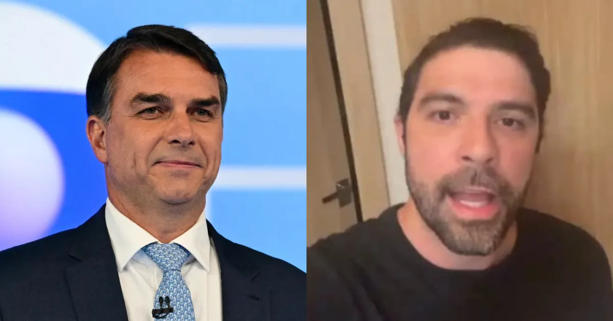 Ao falar sobre a cidade, Flávio afirmou que moradores convivem com esgoto exposto em áreas centrais e com urubus revirando o lixo diante das residências e que a cidade fede.