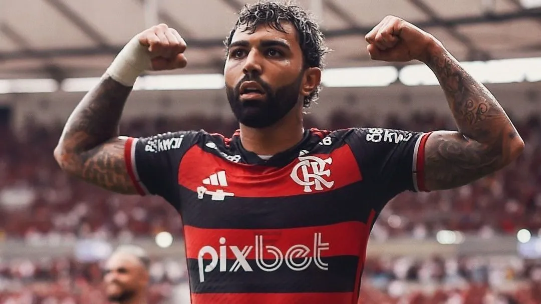 Gabigol ficou no Flamengo de 2019 a 2024.