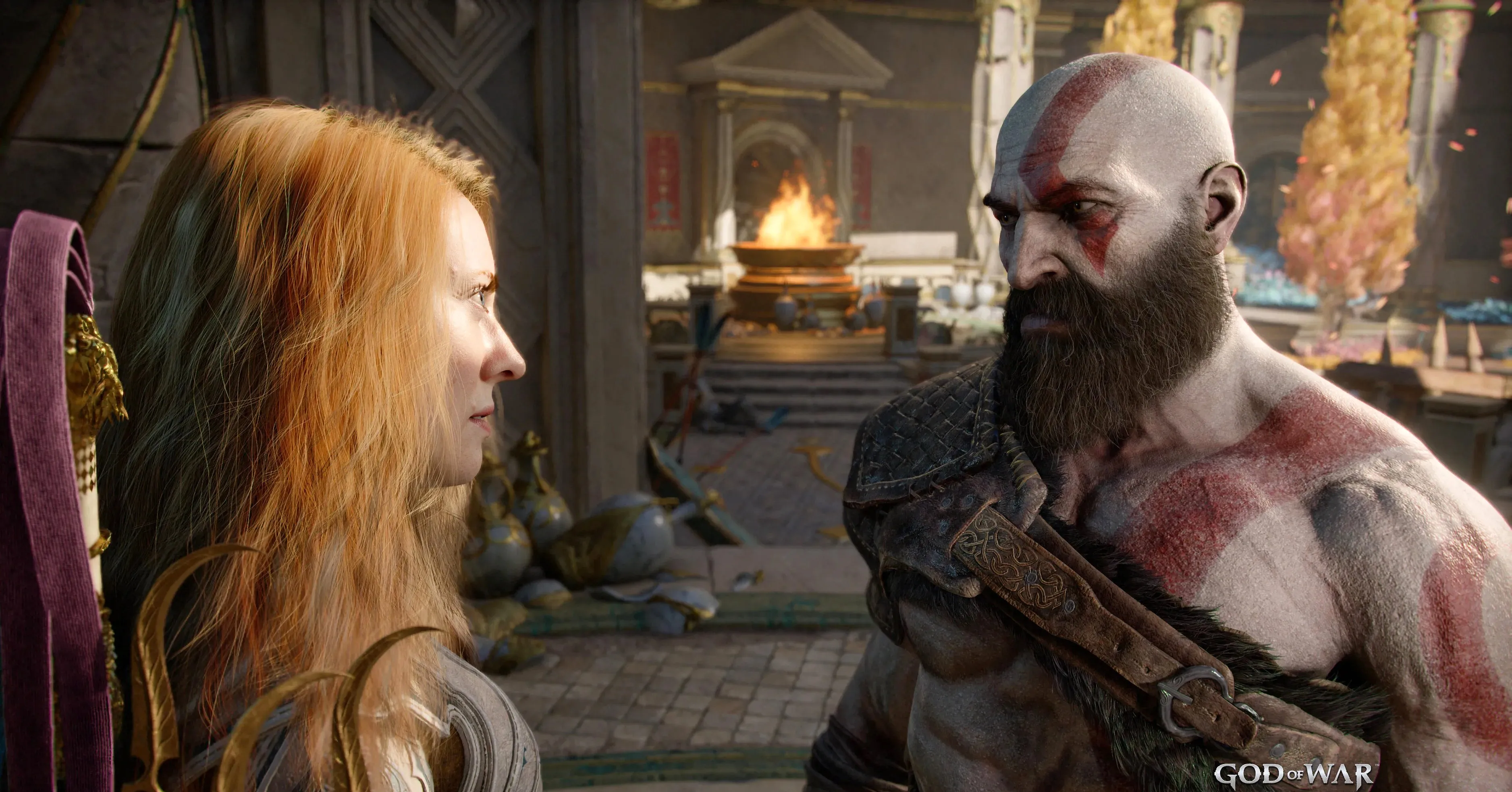 Kratos apareceu em novas imagens divulgadas do game