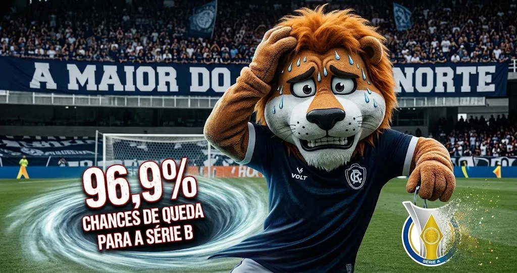 Leão vai vendo a Série A indo embora.