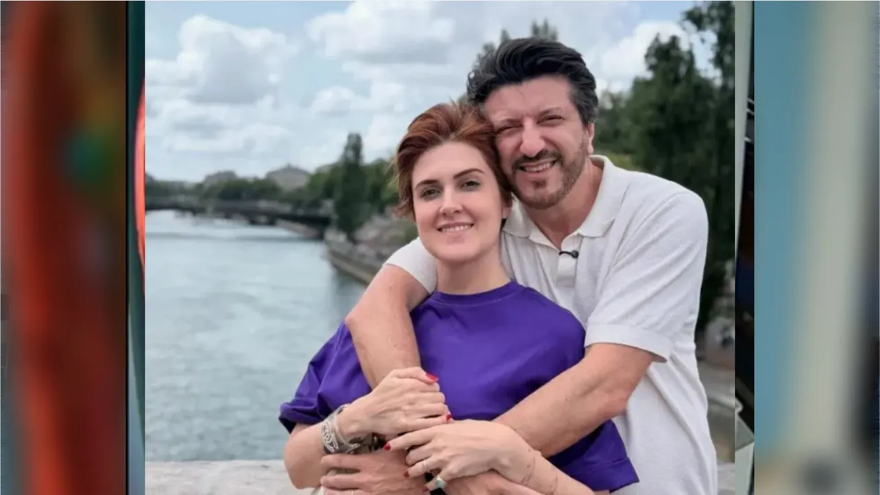 Mila Seidl ao lado de Lito Sousa; influenciadora relatou o avanço rápido da doença neurodegenerativa nas últimas semanas.