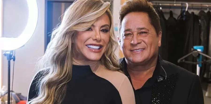 Leonardo completa 21 dias sem álcool, celebra esposa Poliana