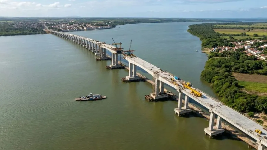 As cidade de Penedo, em Alagoas, e Neópolis, em Sergipe, irão se interligar com obra do Novo PAC.