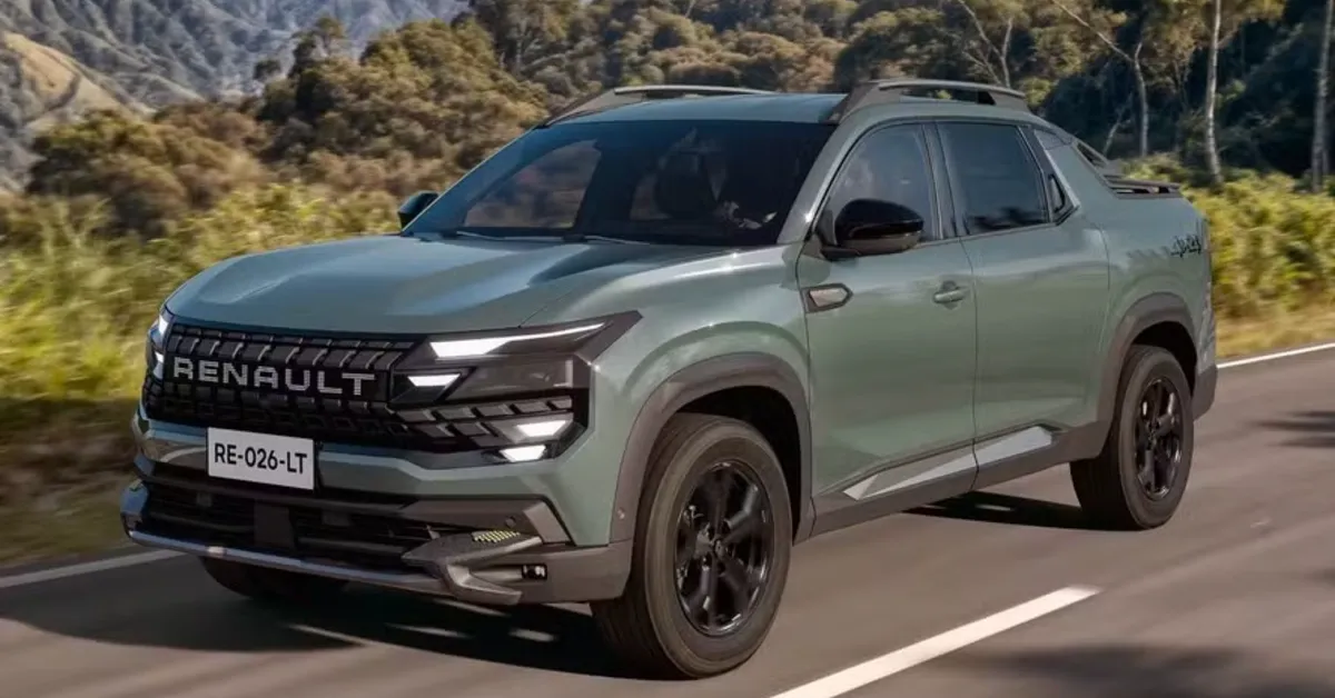 A Renault Niagara foi revelada na Argentina e chega ao Brasil em novembro de 2026 com quatro versões, incluindo a inédita Outsider 4x4, motor 1.3 turbo flex de 160 cv e amplo pacote de tecnologia e segurança.