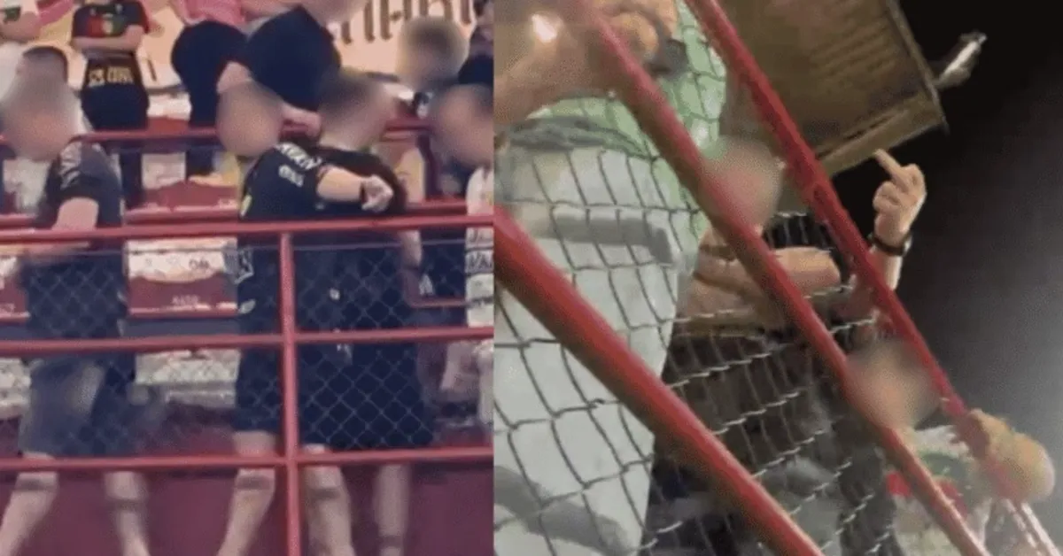 O repórter paraense Luizinho Moura denunciou ofensas xenofóbicas de um torcedor do Brusque durante a partida contra o Paysandu, interrompida por problemas estruturais na arquibancada visitante.
