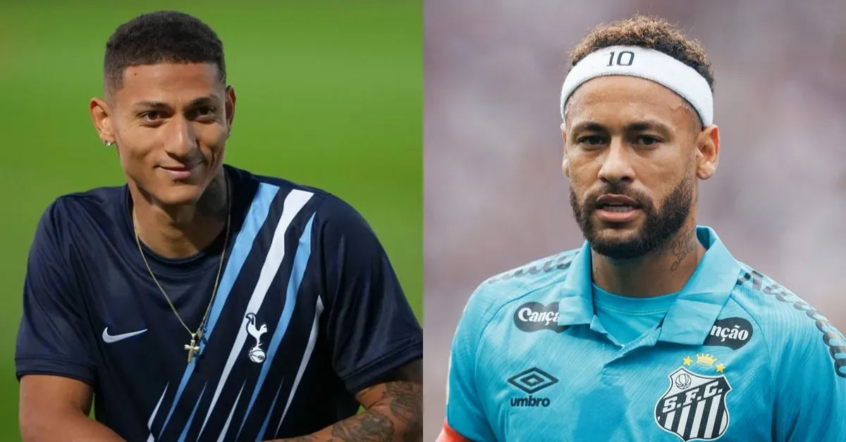 Neymar chamou Richarlison de "moleque" após o atacante ironizar fuga de Flávio Bolsonaro para os Estados Unidos, provocando uma onda de críticas ao camisa 10 do Santos nas redes sociais.