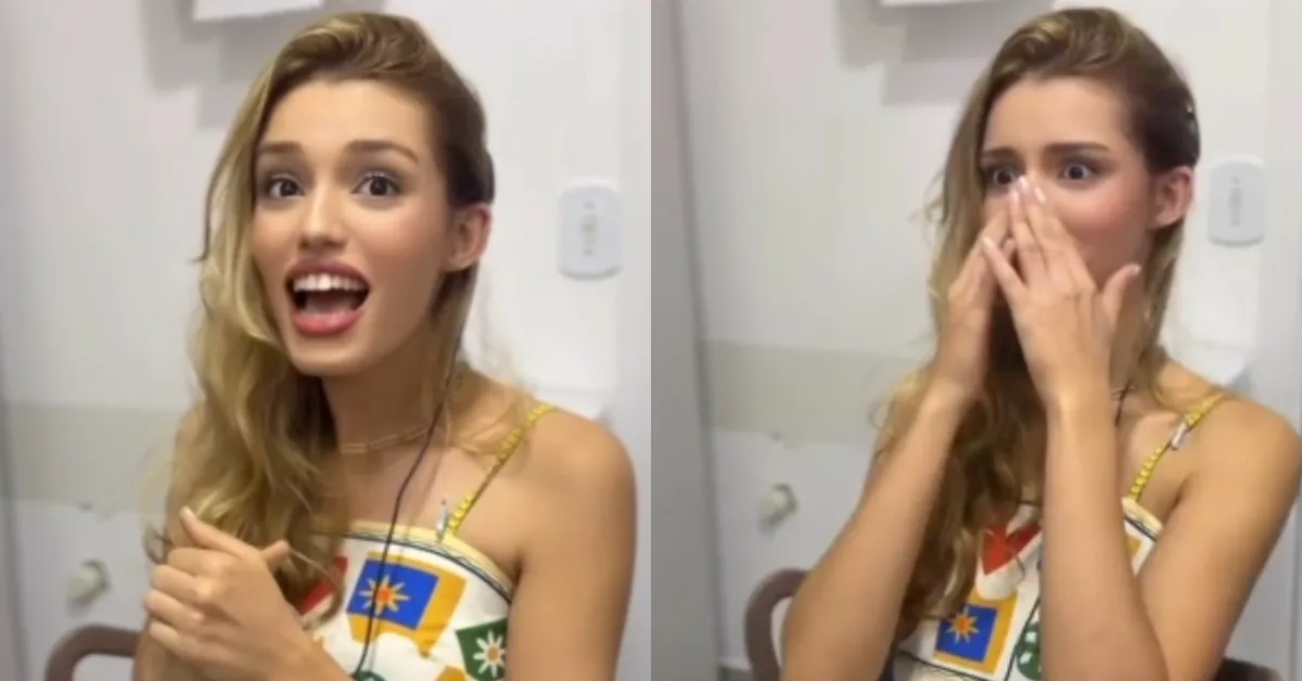 Ryany Lima, surda desde os 3 anos, viralizou após ouvir a própria voz pela primeira vez com um implante coclear, levantando dúvidas sobre como aprendeu a falar.