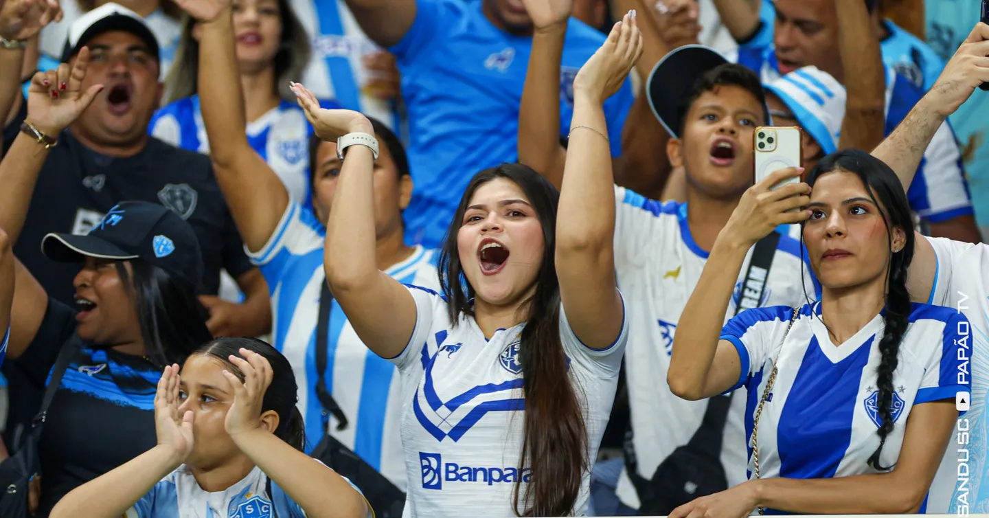 Torcida do Papão terá seis finais pela frente e precisa apoiar o clube