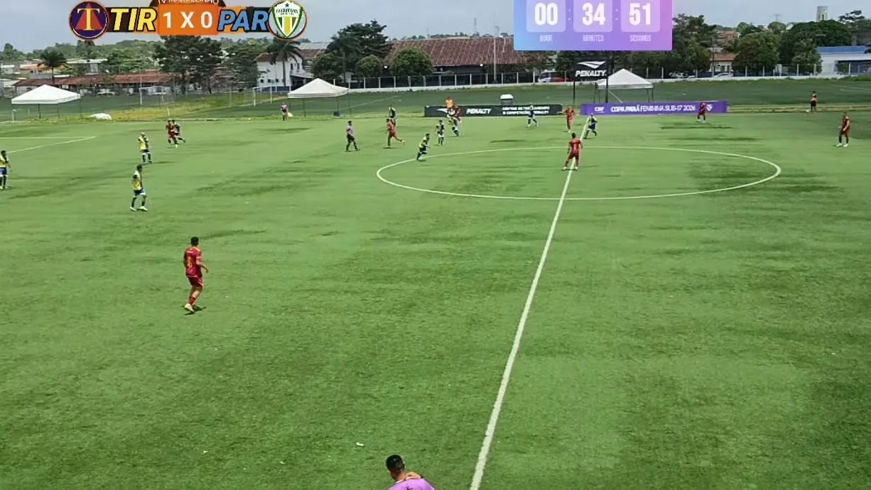 Tiradentes abre vantagem na Série A3 ao vencer Parauapebas.