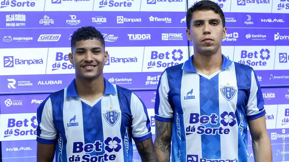 Pedro Carrerette e Pablo Alcântara se despedem do Paysandu após a Série C.