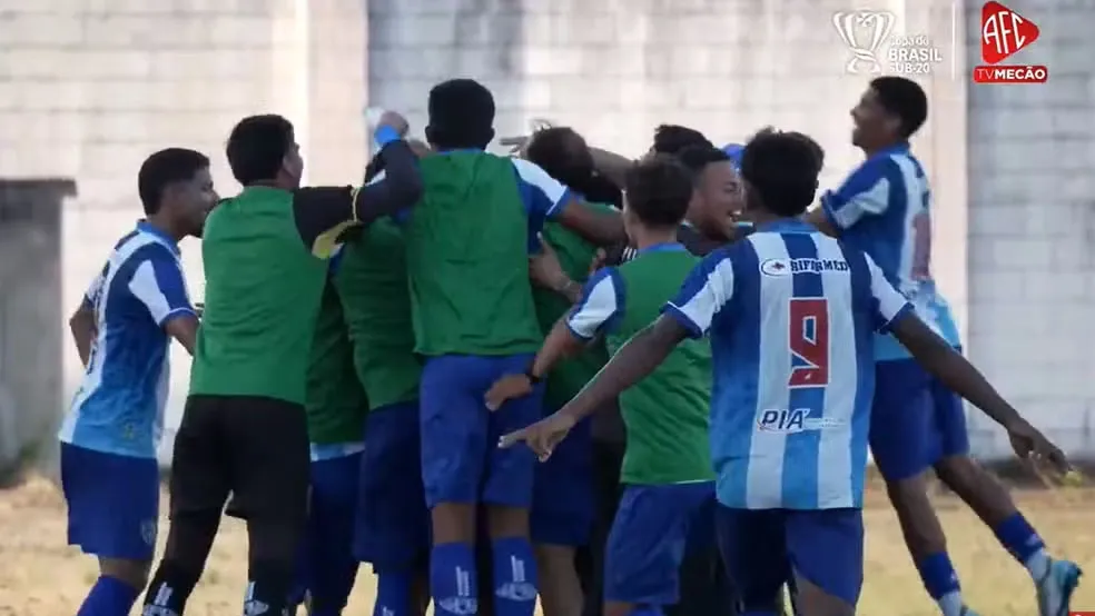 Paysandu vence o América-RN por 3 a 0 na Copa do Brasil Sub-20, abrindo vantagem nas oitavas de final.
