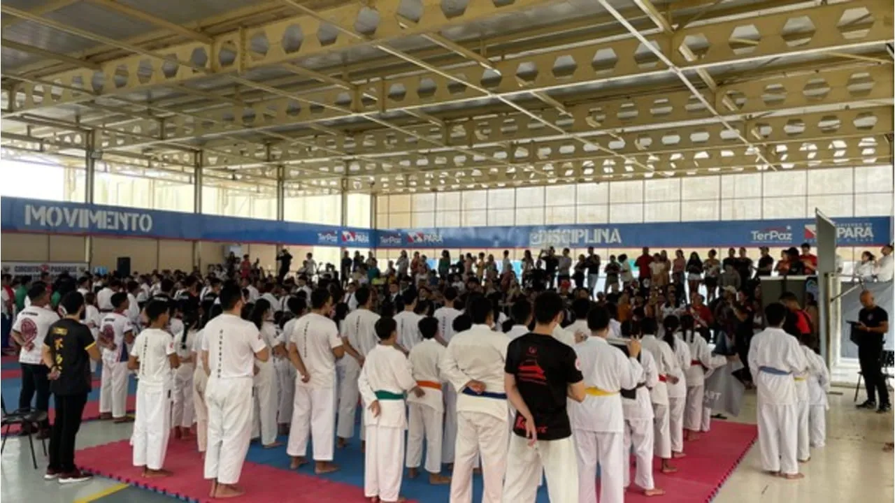 Belém recebe Copa Norte de Karatê com cerca de 200 atletas na Usina da Paz