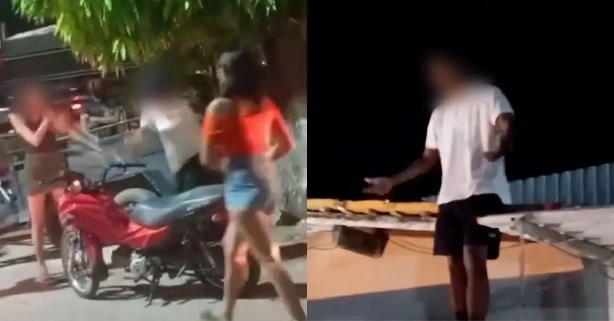 Um homem se escondeu em um telhado após agredir mulheres durante confusão em evento político no Pará. Entenda os detalhes do incidente.