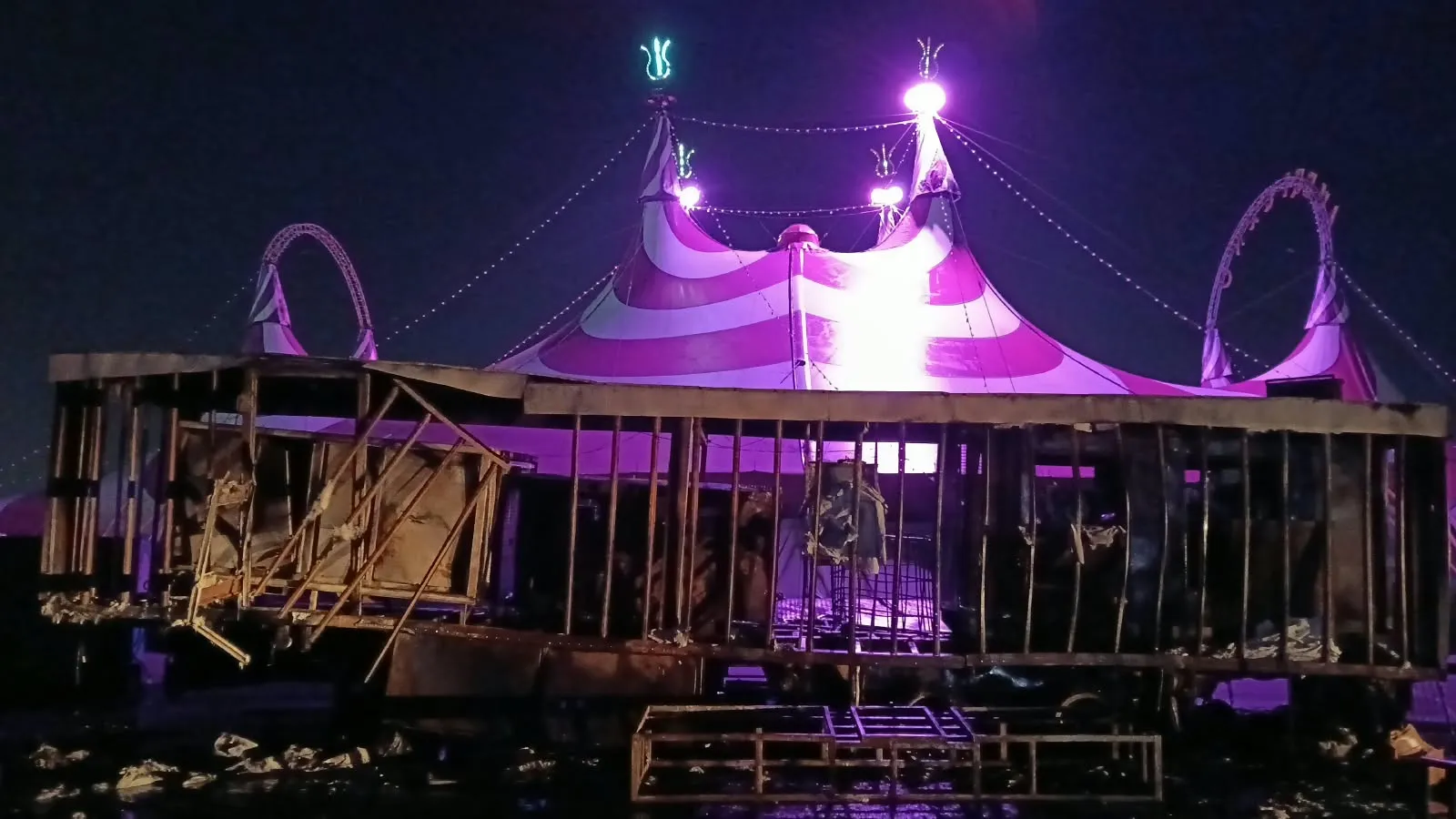Imagem ilustrativa da notícia: Incêndio atinge Circo Americano, no bairro do Marco, em Belém