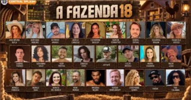 Os participantes de A Fazenda 18 foram anunciados ao vivo; temporada terá prêmio de R$ 2 milhões e quatro vagas ainda dependem do público.
