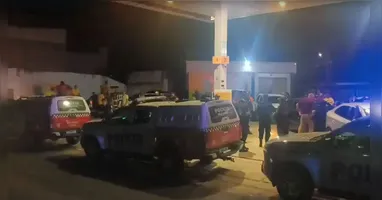 O gerente e os frentistas que estavam no estabelecimento foram conduzidos à Delegacia da Cidade Nova