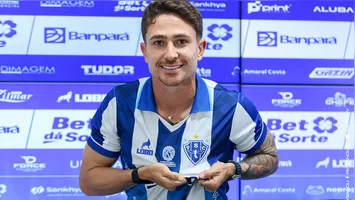 Renan Castro é apresentado no Paysandu