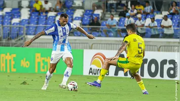 Imagem ilustrativa da notícia Paysandu perde para o Brusque no Mangueirão e estreia mal no quadrangular