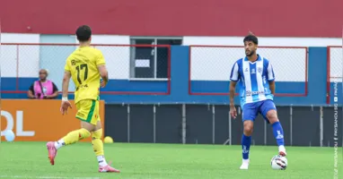 Imagem ilustrativa da notícia Paysandu fica a um gol do acesso à Série B após empate com o Brusque