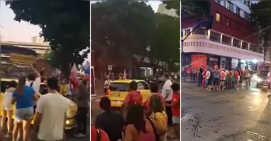 Motorista diz que tentou fugir de agressões